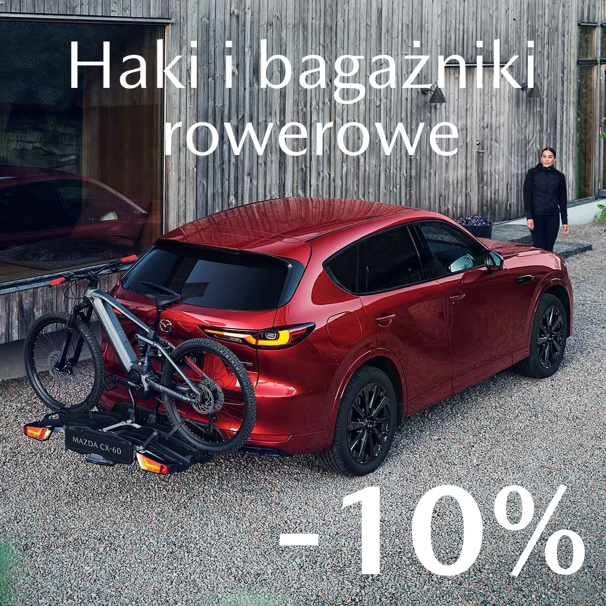 Haki i bagażniki rowerowe -10%
