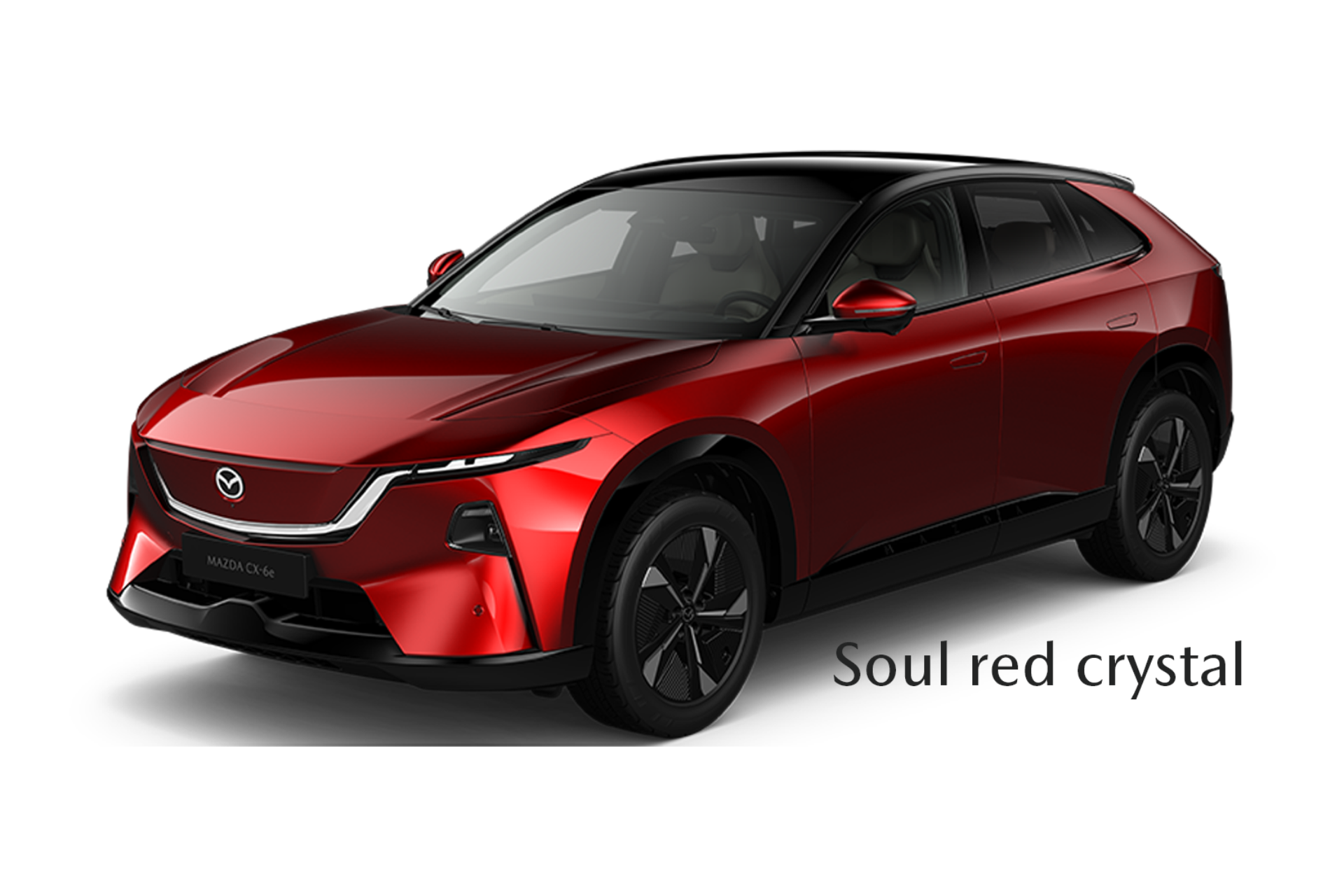 Soul red crystal kolor lakieru Mazda CX-6e