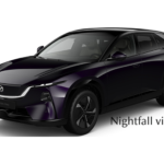 Nightfall violet kolor lakieru Mazda CX-6e