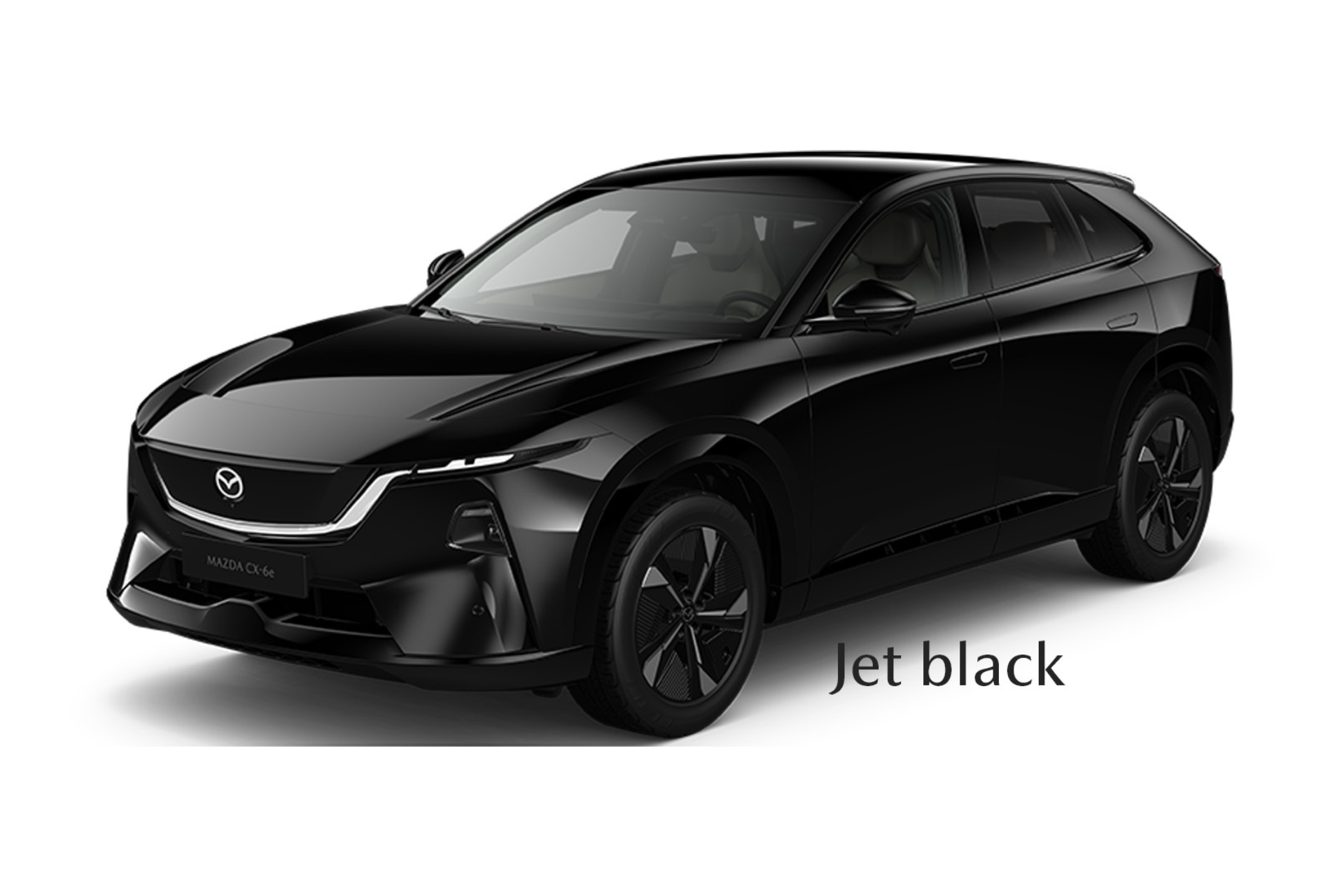 Jet black kolor lakieru Mazda CX-6e